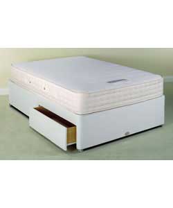 rest assured Staveley Memory Foam King Size Divan - 2 Drawer