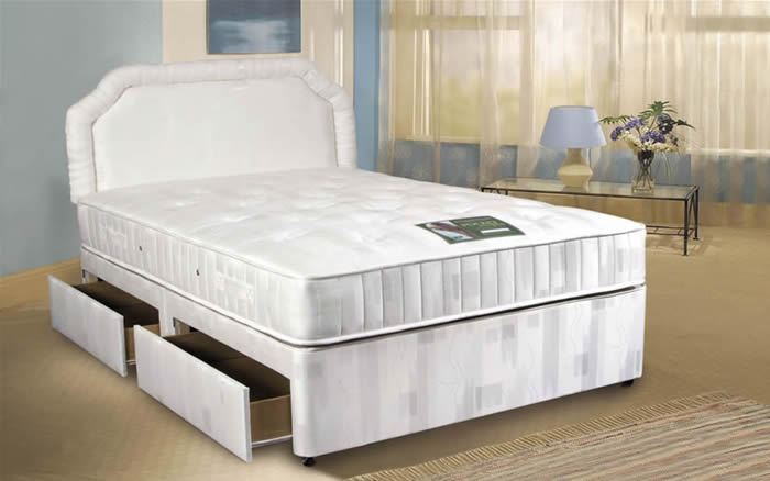 Restus Beds Ltd Diamond 6ft Super Kingsize Divan Bed