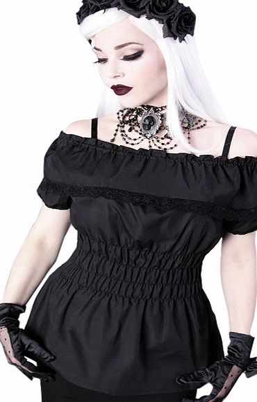 Restyle Charlotte Off Shoulder Blouse - Size: S