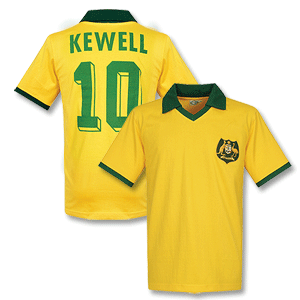 Retake 1970` Australia Home Retro Shirt   Kewell No.10