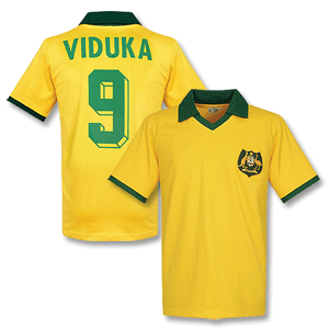 Retake 1970` Australia Home Retro Shirt   Viduka No.9