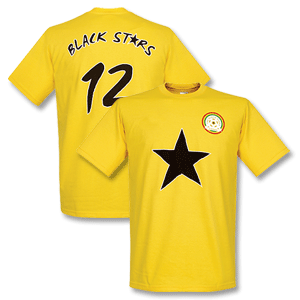 Retake 2006 Ghana Black Stars T-Shirt - Yellow