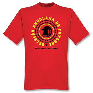Angola Crest T-shirt - Red