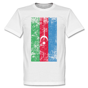 Retake Azerbaijan Flag T-Shirt - White