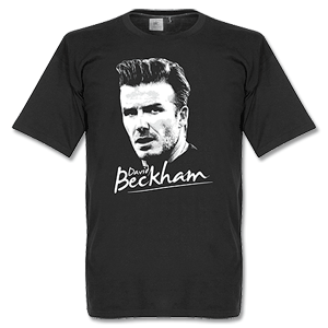 Retake Beckham Silhouette T-Shirt - Black
