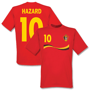 Retake Belgium Hazard T-shirt - Red