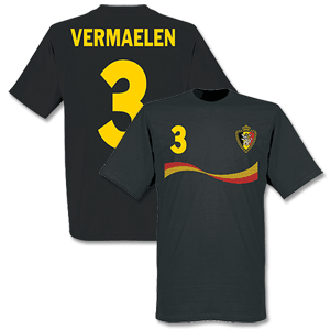 Retake Belgium Vermaelen T-shirt - Black