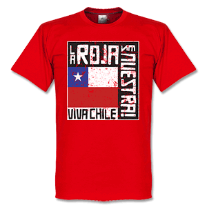 Retake Chile Le Roja Es Nuestra T-Shirt - Red