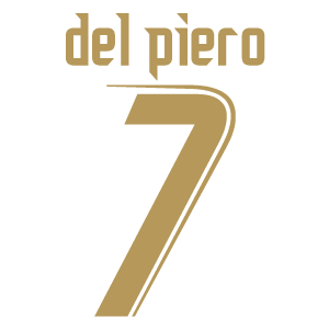 06-07 Italy Home Del Piero 7 Flex Name and