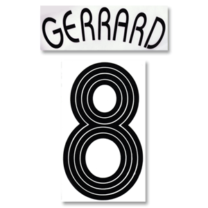 Retake CKP 07-08 Liverpool Away Gerrard 8 Flex Name and