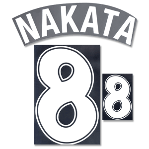 Retake CKP 1998 Japan Home Nakata 8 Flex Name and Number