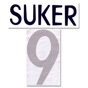 Retake CKP 1998 Real Madrid Home Suker 9 Flex Name and Number