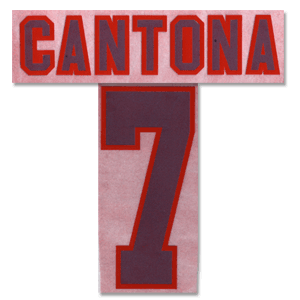 Retake CKP 95-96 Cantona 7 Away Cantona 7 Flock Name and