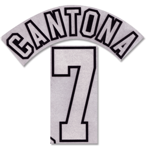 Retake CKP 96-97 Cantona 7 Home Style Flock Name and Number