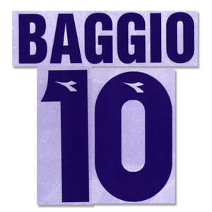 Retake CKP 97-98 Bologna Away Baggio 10 Flock Name and Number