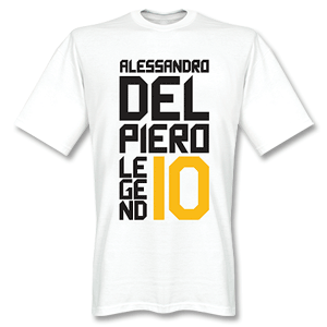 Retake Del Piero Legend T-shirt - White
