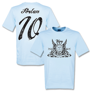 Retake Diego Forlan Uruguay T-shirt