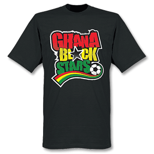 Retake Ghana Black Stars T-shirt - Black