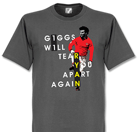 Giggs Will Tear You Apart T-shirt - Dark Grey