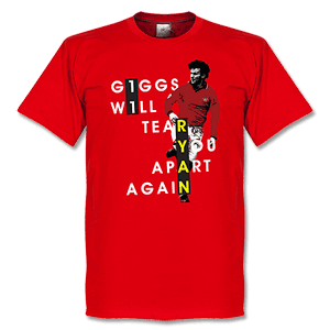 Giggs Will Tear You Apart T-shirt - Red