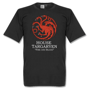 Retake House Targaryen T-Shirt - Black