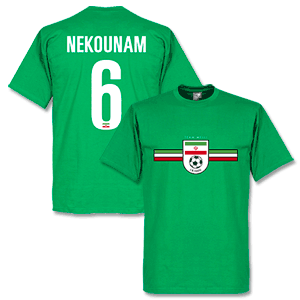 Retake Iran Nekounam Team T-shirt - Green