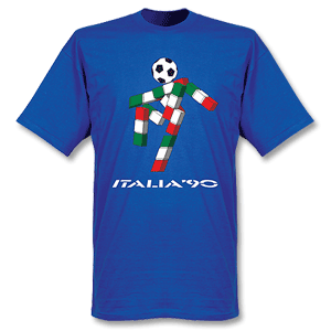 Retake Italia 90 Mascot T-shirt - Royal