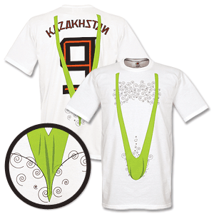 Kazakhstan No.9 T-Shirt - white