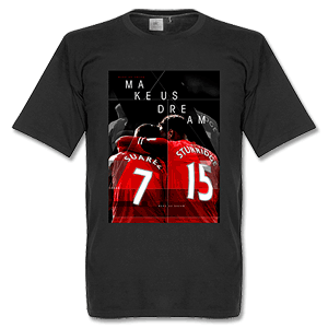 Retake Liverpool Make Us Dream T-Shirt - Black