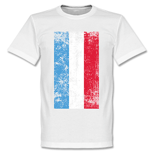 Retake Luxembourg Flag T-Shirt - White