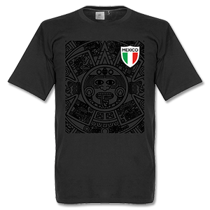 Retake Mexico 1998 Aztec T-shirt - Black