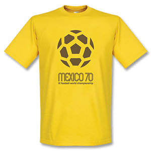 Retake Mexico 70 T-shirt - Yellow
