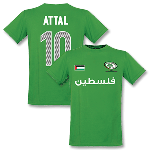 Retake Palestine Football T-shirt with Attal 10
