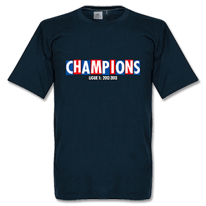 Retake Paris Champions T-Shirt - Navy