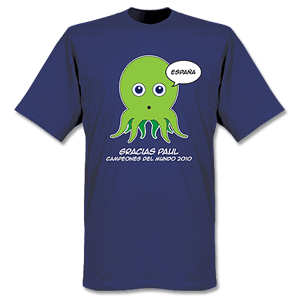 Retake Paul the Octopus T-shirt - Gracias Paul - Spain