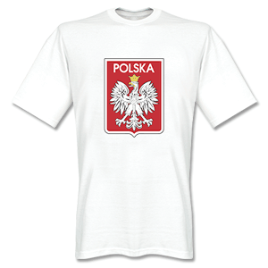 Retake Poland Team Crest T-shirt - White