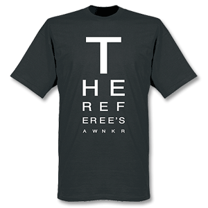 Retake Referee Eye Test T-shirt - Black