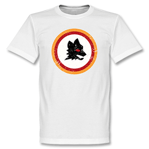Roma Vintage Crest T-shirt - White