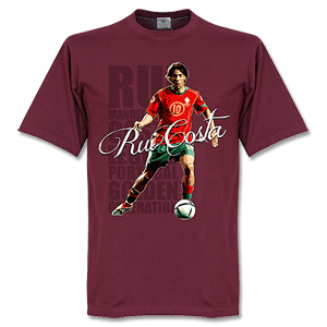 Retake Rui Costa Legend T-Shirt - Maroon