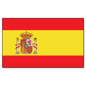 Retake Spain Flag Iron On Patch 30mm x 20mm