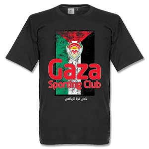 Retake Sporting Club Gaza Flag T-shirt - Black