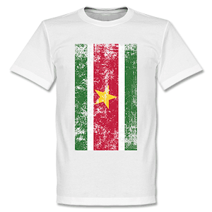 Retake Suriname Flag T-Shirt - White