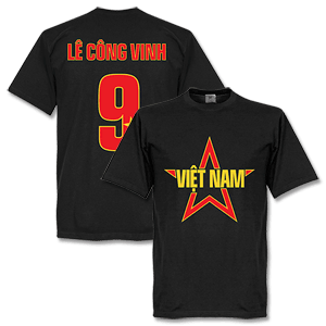 Vietnam Le Cong Vinh Star T-shirt - Black