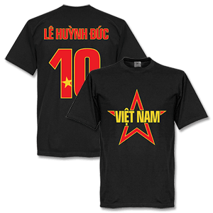 Vietnam Le Huynh Duc Star T-shirt - Black