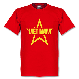 Vietnam Star T-shirt - Red