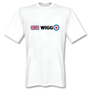 Retake Wiggo - White Jersey Logo T-Shirt