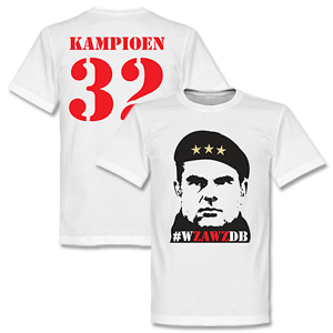 Retake wzawzdb Ajax Kampioen T-Shirt - White