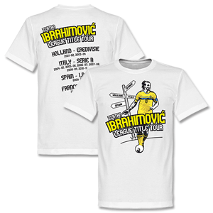 Zlatan Ibrahimovic Tour T-Shirt - White