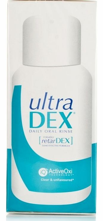 Retardex Ultradex Oral Rinse (formerly Retardex Oral Rinse)
