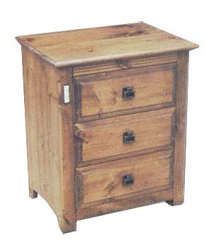 Retford Pine Mackintosh Bedside Cabinet